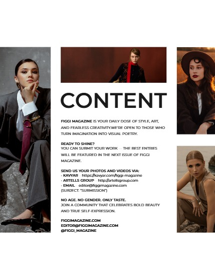 FIGGI MAGAZINE - PORTRAIT DECEMBER (Vol 1900), page 3