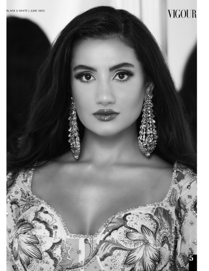 VIGOUR MAGAZINE Black And White | June 2025 | Issue 01, page 5