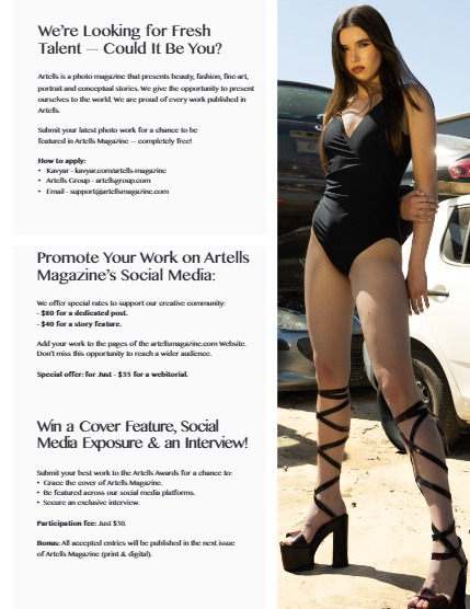 ARTELLS MAGAZINE - PORTRAIT SEPTEMBER (Vol 3589), page 3