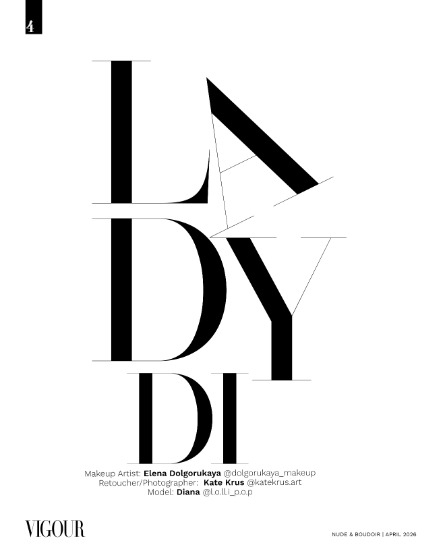 VIGOUR MAGAZINE Nude & Boudoir | April 2026 | Issue 04, page 4