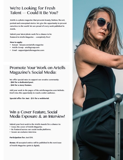 ARTELLS MAGAZINE - PORTRAIT SEPTEMBER (Vol 3583), page 3