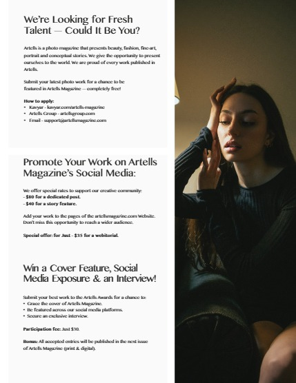 ARTELLS MAGAZINE - PORTRAIT SEPTEMBER (Vol 3577), page 3