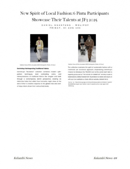Kelambi Magazine Mens Fashion Potrait 3rd August 2025, page 9