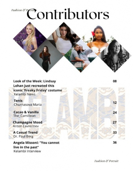 Kelambi Magazine Fashion & Potrait Summer Issue August 6th 2025, page 4