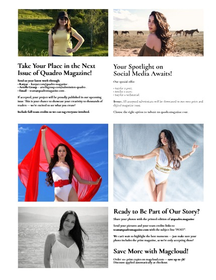 QUADRO MAGAZINE - PORTRAIT JULY (Vol 1682), page 3