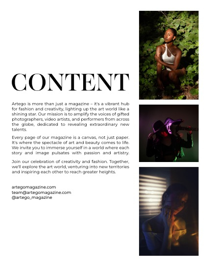 ARTEGO MAGAZINE - PORTRAIT DECEMBER ISSUE 616, page 2