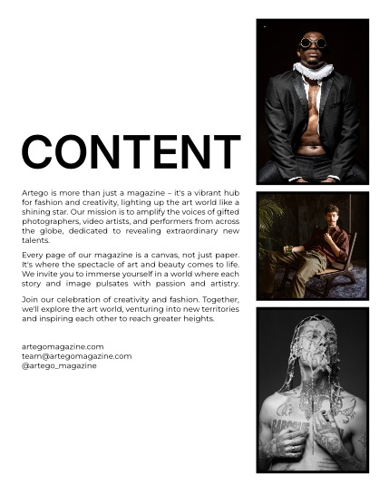 ARTEGO MAGAZINE - MEN MAY ISSUE 814, page 2