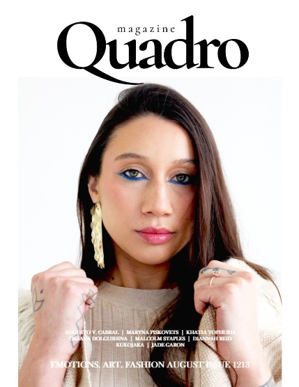 QUADRO MAGAZINE - EMOTIONS. ART. FASHION AUGUST (Vol 1213), page 1