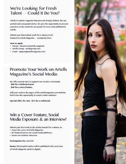 ARTELLS MAGAZINE - PORTRAIT NOVEMBER (Vol 3723), page 3