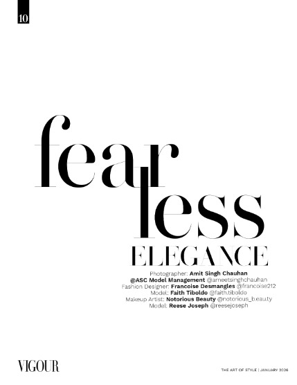 VIGOUR MAGAZINE The Art of Style | January 2026 | Issue 02, page 10