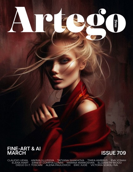 ARTEGO MAGAZINE - FINE-ART & AI MARCH ISSUE 709, page 1