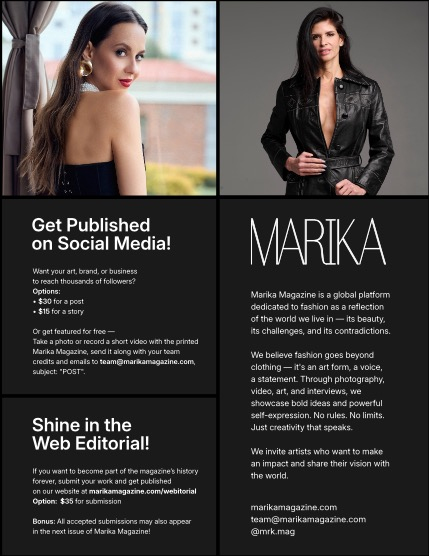 MARIKA MAGAZINE PORTRAIT (ISSUE 5746 - JUNE), page 2