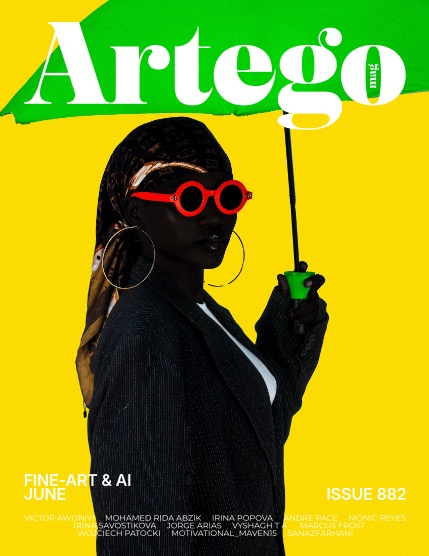 ARTEGO MAGAZINE - FINE-ART & AI JUNE ISSUE 882, page 1