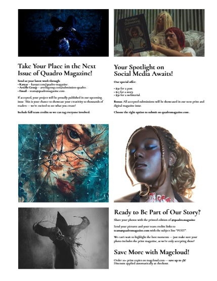 QUADRO MAGAZINE - EMOTIONS. ART. FASHION AUGUST (Vol 1208), page 3