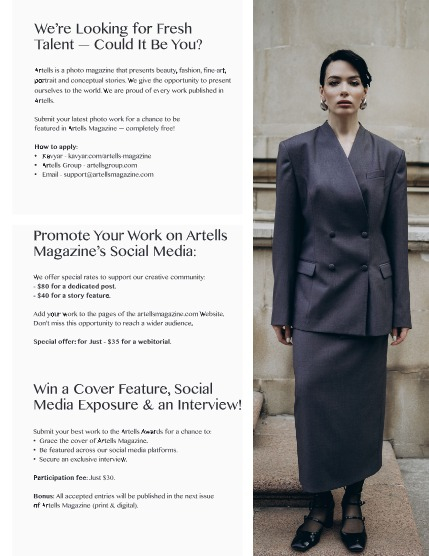 ARTELLS MAGAZINE - FASHION & GLAMOUR SEPTEMBER (Vol 3542), page 3