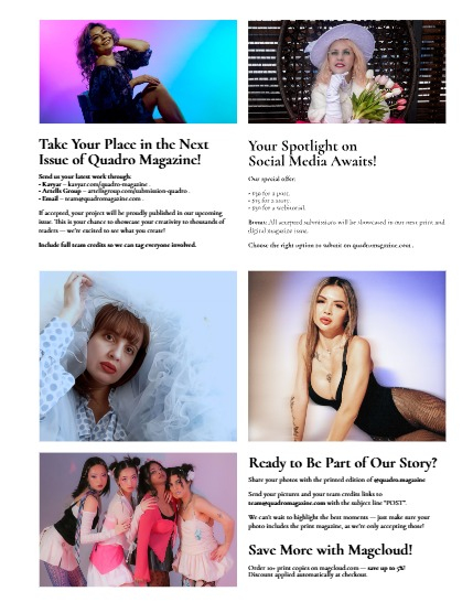 QUADRO MAGAZINE - PORTRAIT MARCH (Vol 1518), page 3