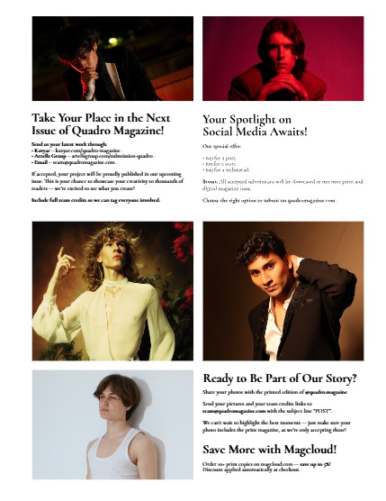 QUADRO MAGAZINE - MEN JULY (Vol 1672), page 3