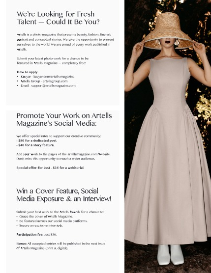 ARTELLS MAGAZINE - FASHION & GLAMOUR OCTOBER (Vol 3629), page 3