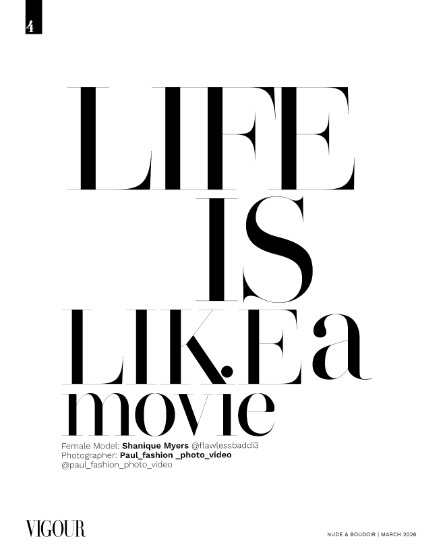 VIGOUR MAGAZINE The Nude & Boudoir | March 2026 | Issue 03, page 4