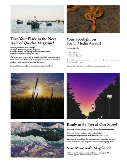 QUADRO MAGAZINE - NATURE & TRAVELS MARCH (Vol 1498), page 3