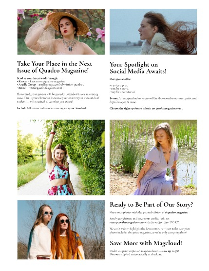 QUADRO MAGAZINE - PORTRAIT MAY (Vol 1616), page 3