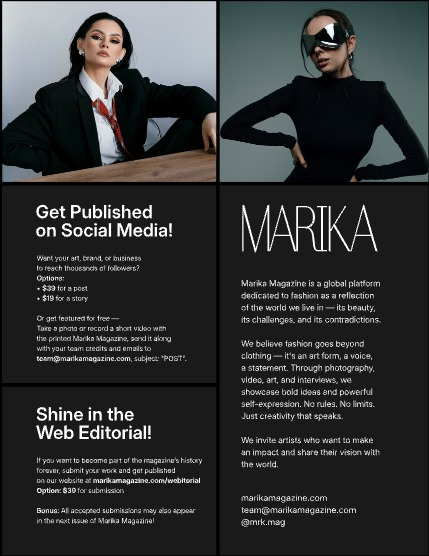 MARIKA MAGAZINE FASHION & GLAMOUR (ISSUE 6286 - May), page 2