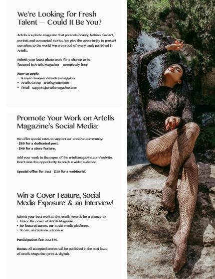 ARTELLS MAGAZINE - PORTRAIT SEPTEMBER (Vol 3576), page 3