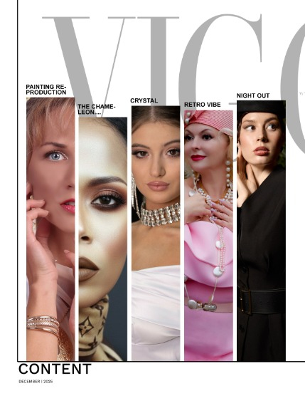 VIGOUR MAGAZINE The Art of Style | December 2025 | Issue 01, page 2
