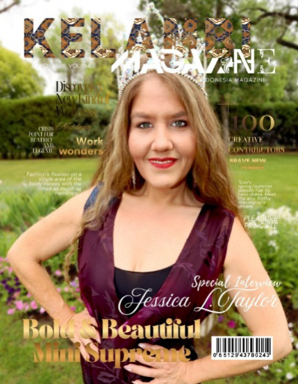 Kelambi Magazine Fashion & Portrait  Special Interview With Jessica L. Taylor March Issue 2026 Vol 064, page 1