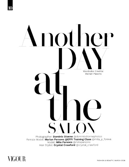 VIGOUR MAGAZINE Fashion & Beauty | March 2026  | Issue 05, page 10