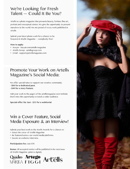 ARTELLS MAGAZINE - PORTRAIT FEBRUARY (Vol 3893), page 3