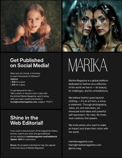 MARIKA MAGAZINE SENSE. VIEW. STYLE (ISSUE 5988 - October), page 2