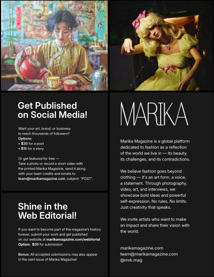 MARIKA MAGAZINE FINE-ART & AI (ISSUE 5880 - SEPTEMBER), page 2
