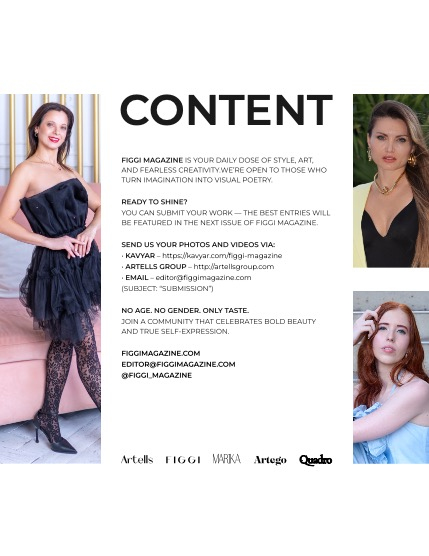 FIGGI MAGAZINE - FASHION & GLAMOUR MARCH (Vol 2077), page 3