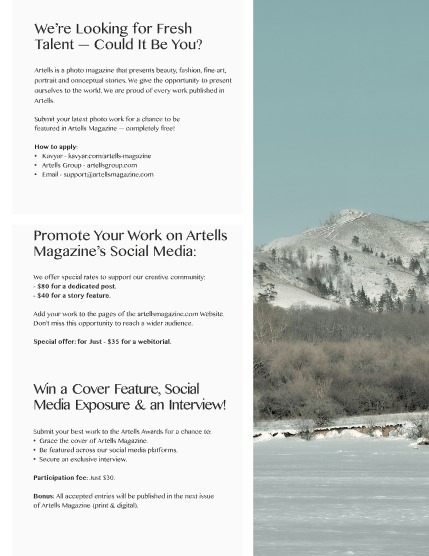 ARTELLS MAGAZINE - NATURE & TRAVELS FEBRUARY (Vol 3856), page 3