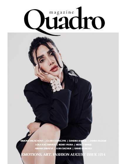 QUADRO MAGAZINE - EMOTIONS. ART. FASHION AUGUST (Vol 1214), page 1