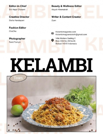Kelambi Magazine Special Food Cooking May 2026 Issue Vol 40 , page 3