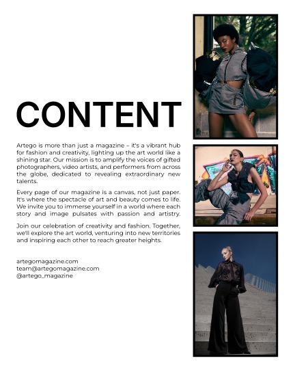 ARTEGO MAGAZINE - FASHION & GLAMOUR JUNE ISSUE 1393, page 2