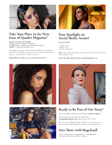 QUADRO MAGAZINE - PORTRAIT APRIL (Vol 1542), page 3