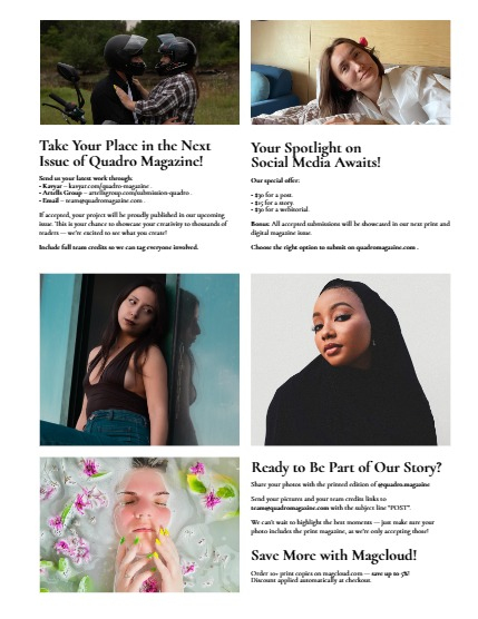 QUADRO MAGAZINE - PORTRAIT AUGUST (Vol 1258), page 3