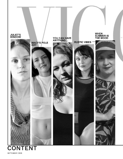 VIGOUR MAGAZINE The Black And White | September 2025 | Issue 03, page 2