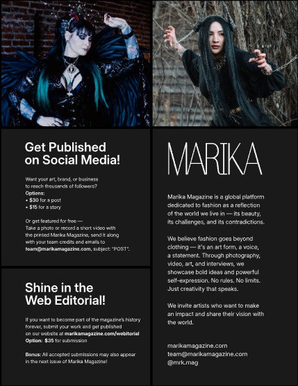 MARIKA MAGAZINE HALLOWEEN (ISSUE 6068 - DECEMBER), page 2