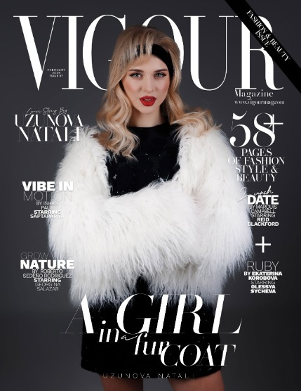VIGOUR MAGAZINE Fashion & Beauty | February 2025 | Issue 07, page 1