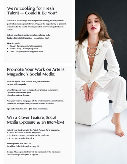 ARTELLS MAGAZINE - PORTRAIT JUNE (Vol 3316), page 3