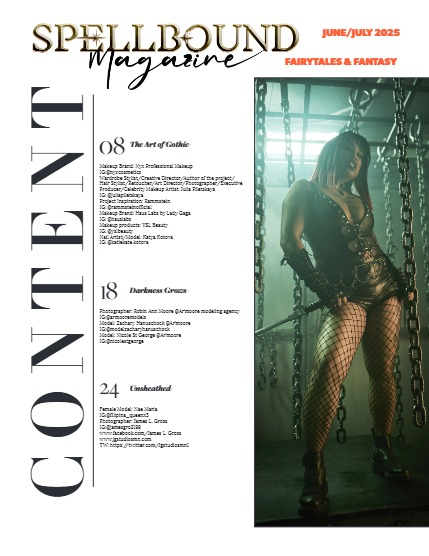Spellbound Fairytales and Fantasy Magazine - June/July 2025: The Gothic Grace Issue 1, page 4