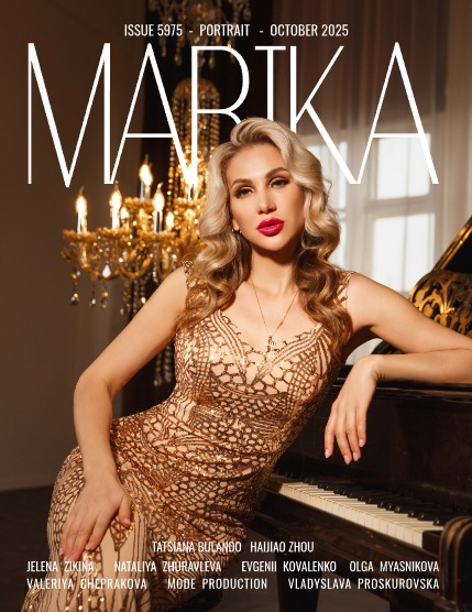 MARIKA MAGAZINE PORTRAIT (ISSUE 5975 - OCTOBER), page 1