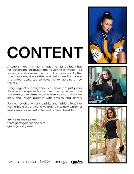 ARTEGO MAGAZINE - FASHION & GLAMOUR JULY ISSUE 1433, page 2