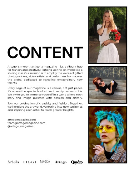 ARTEGO MAGAZINE - PORTRAIT AUGUST ISSUE 1468, page 2