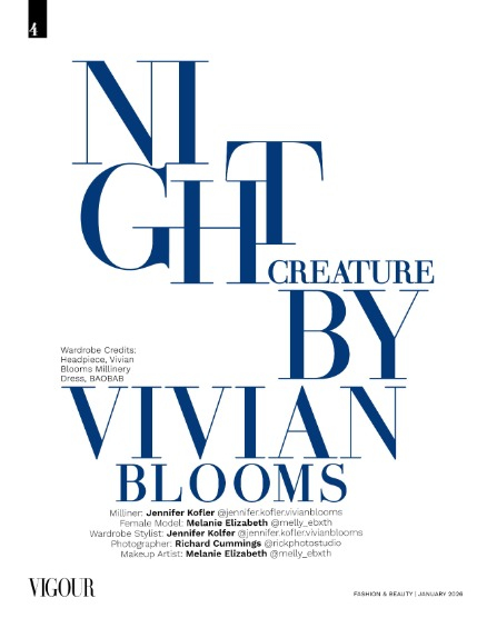 VIGOUR MAGAZINE Fashion & Beauty | January 2026 | Issue 09, page 4