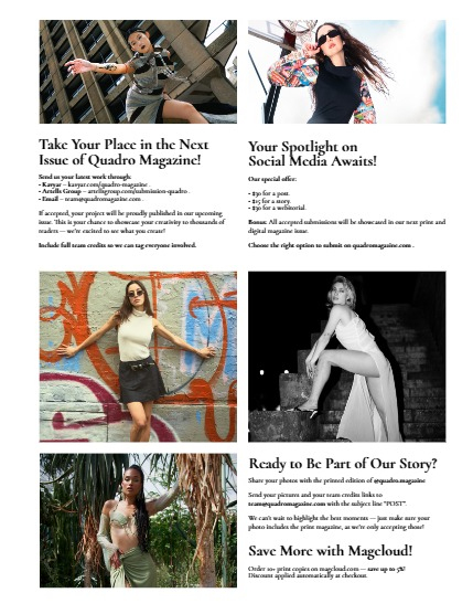 QUADRO MAGAZINE - FASHION & GLAMOUR JULY (Vol 1185), page 3